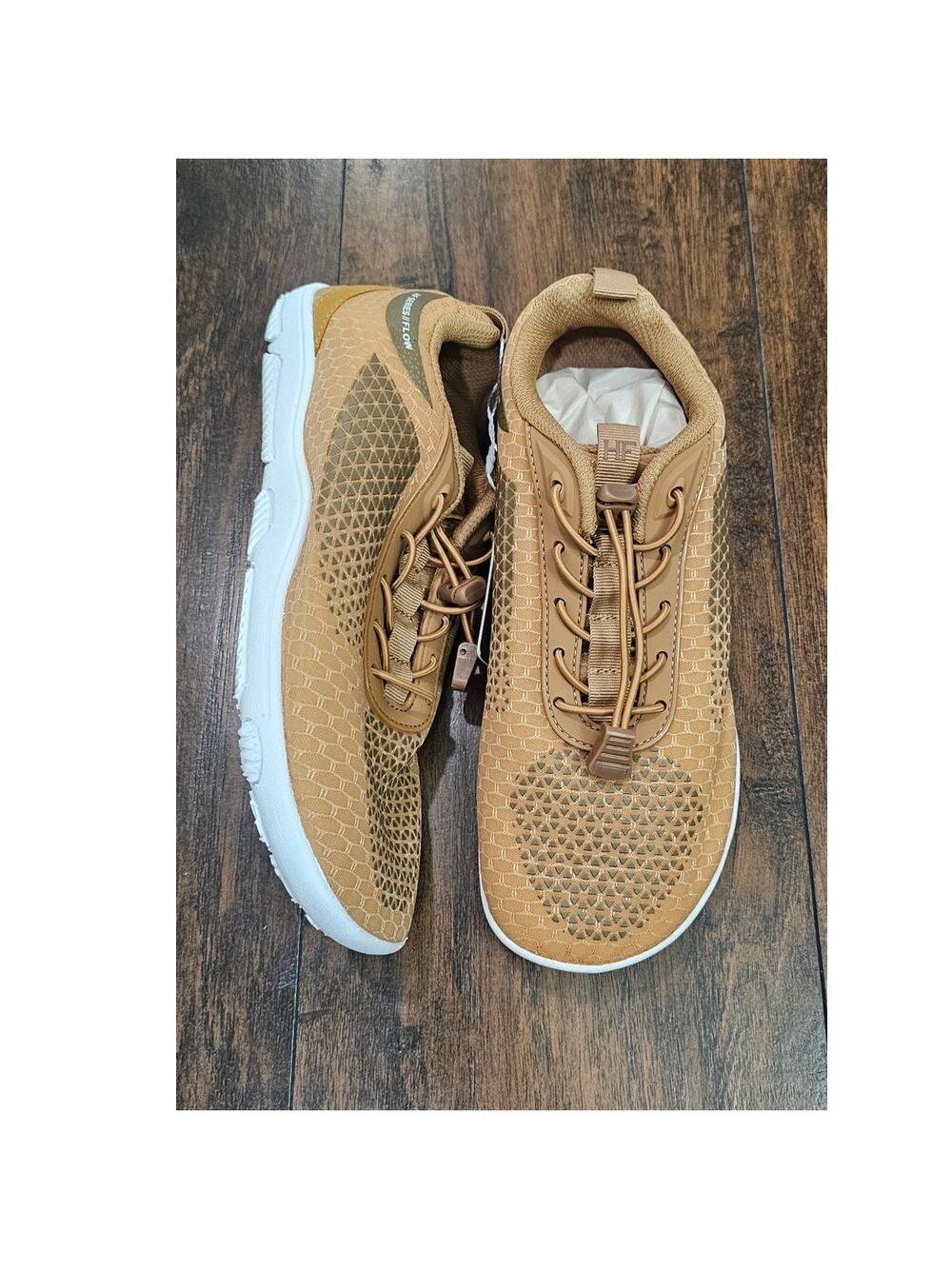 Hike Footwear Flow Barefoot Shoes New Tan Size 8/8.5 Women